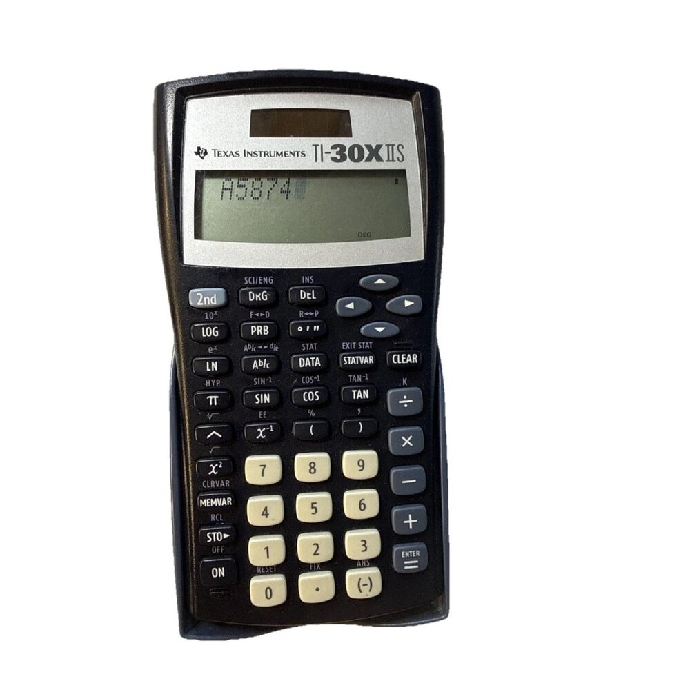 Texas Instruments Ti 30X II S Scientific Calculator Navy Blue || USED